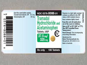 TRAMADOL 37.5/325mg
